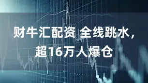 财牛汇配资 全线跳水，超16万人爆仓